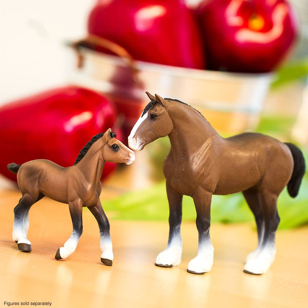 Clydesdale Stallion Figurine