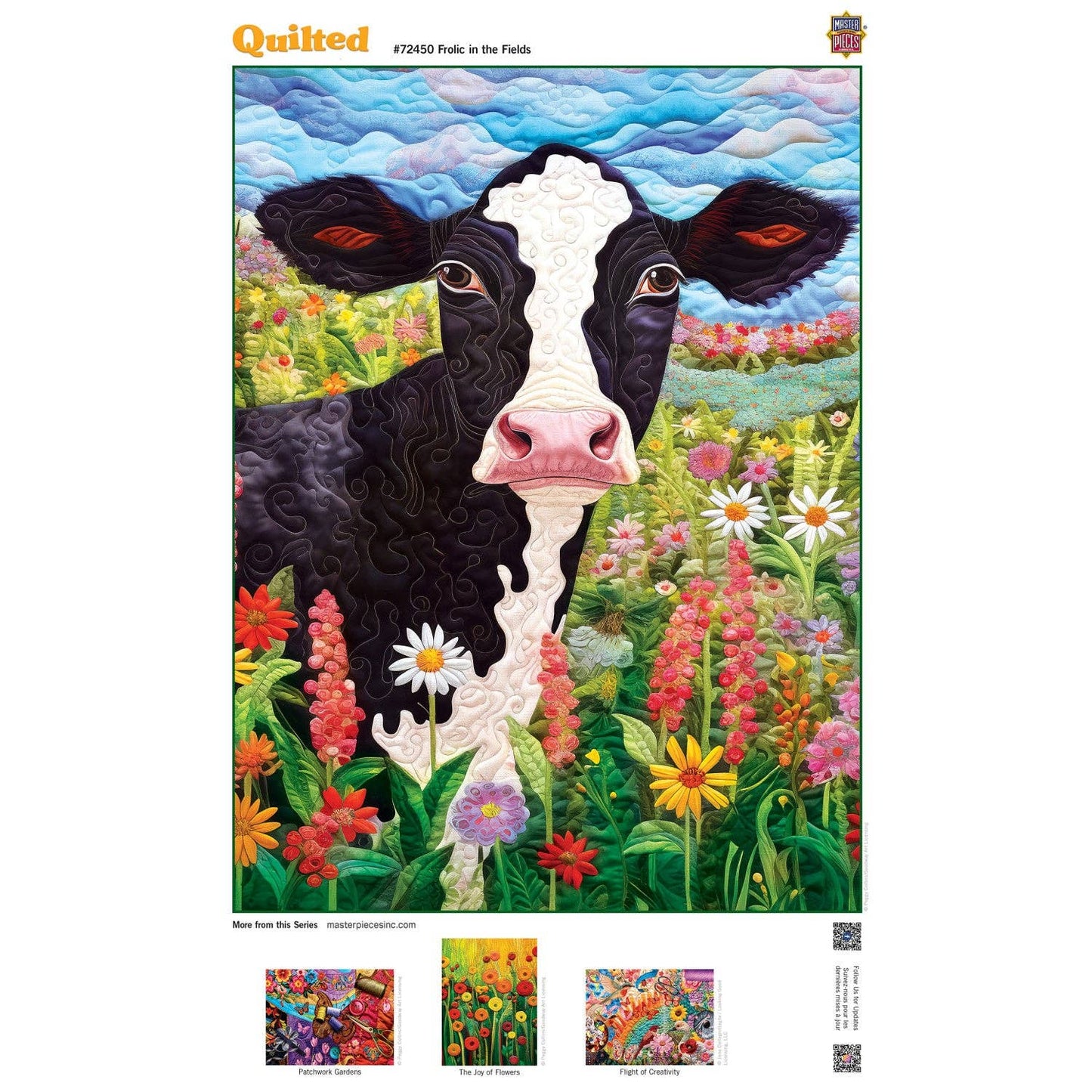 Quilted - Frolic in the Fields 1000 Piece Puzzle