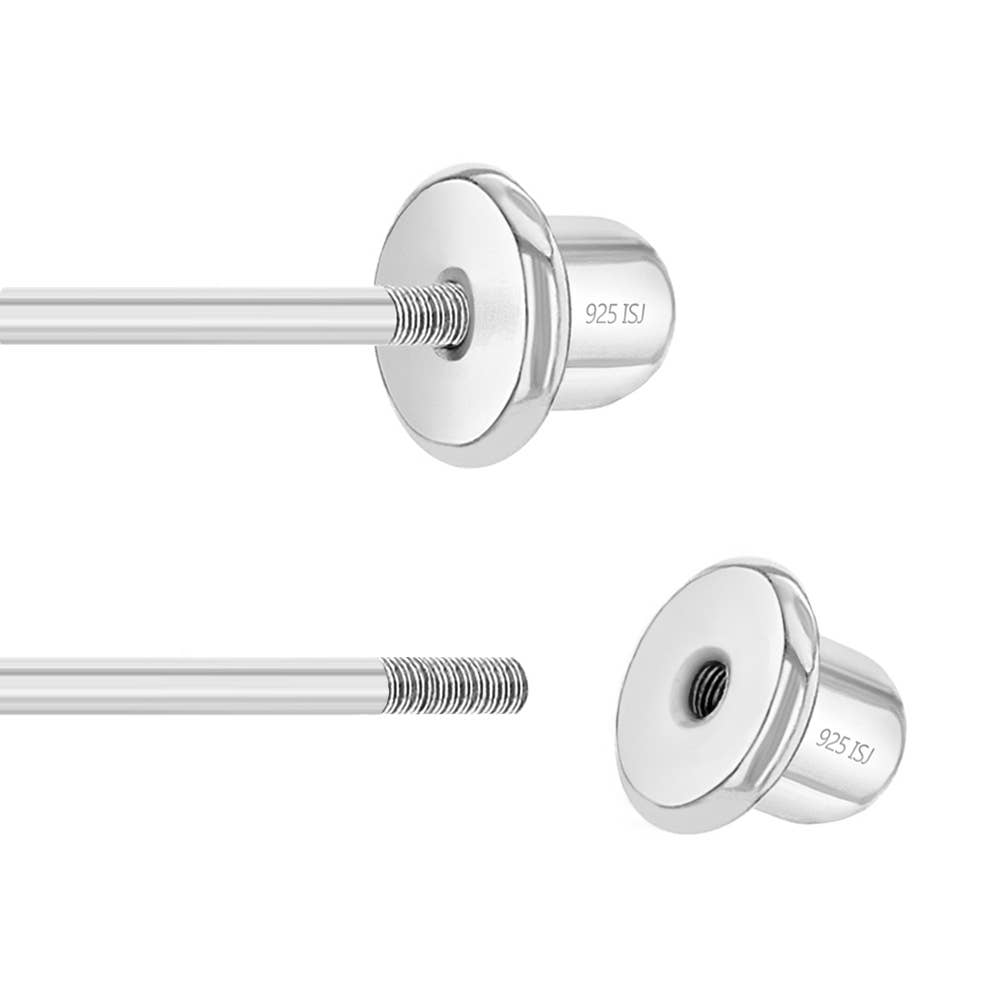 Pearl 7mm Sterling Silver Earrings