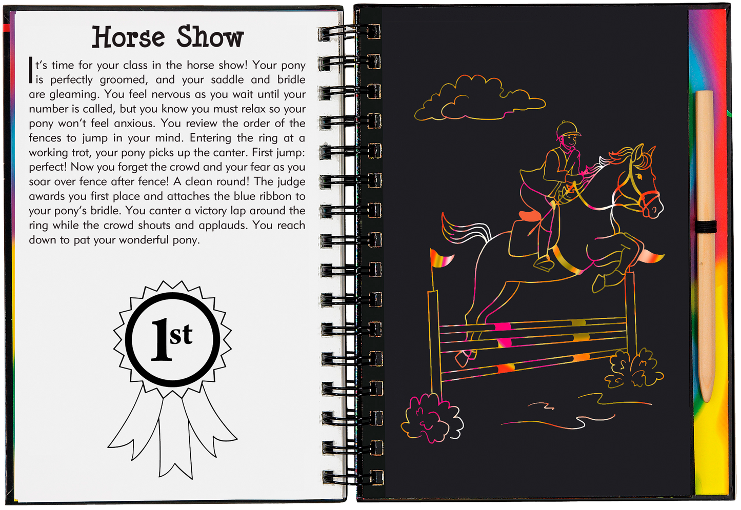 Scratch & Sketch™ Horses