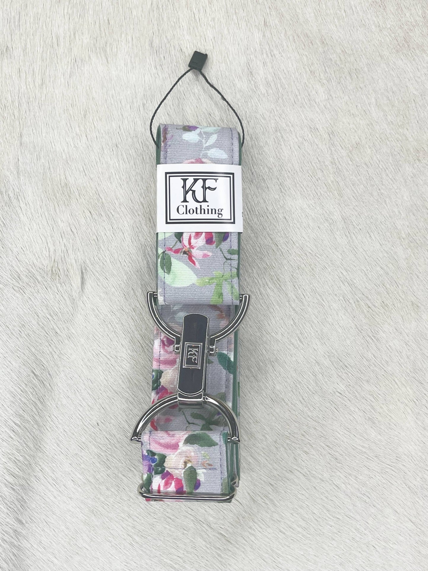 Purple Rose Garden - adjustable belt