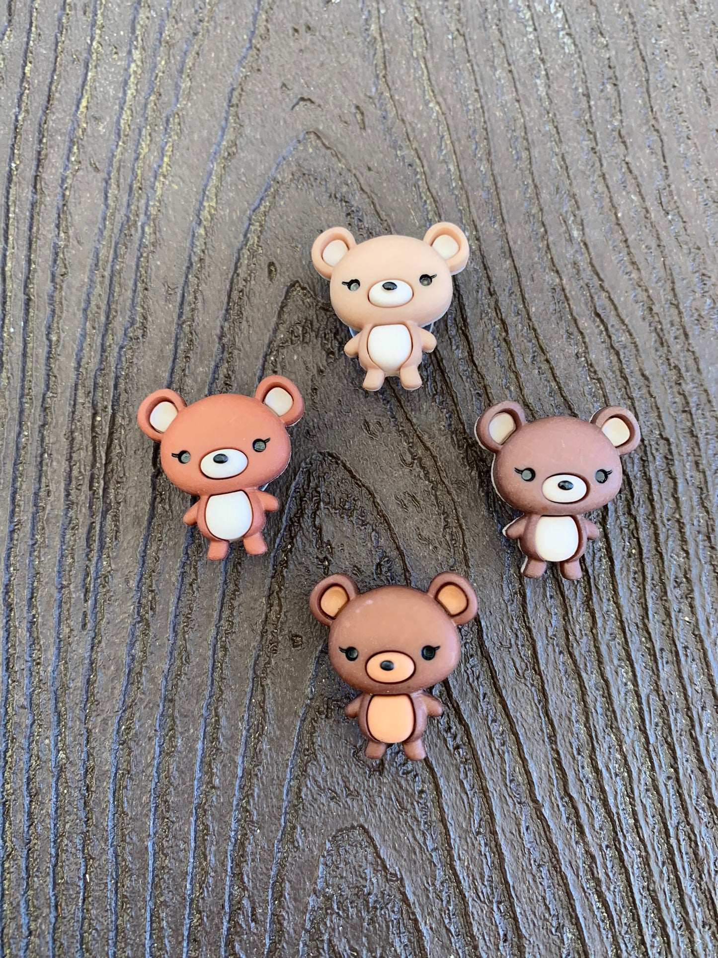 Teddy Bear Shoe Charm