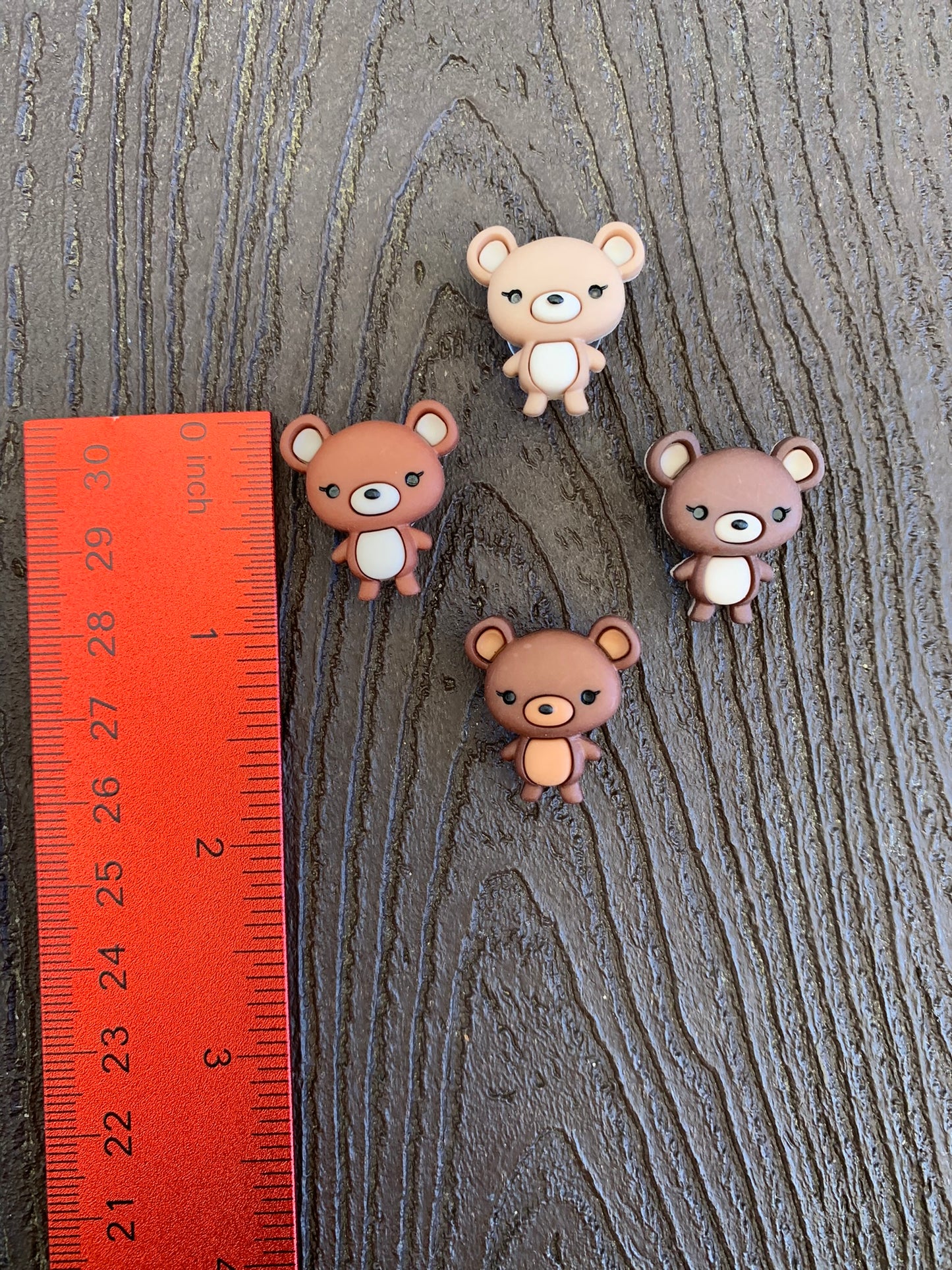 Teddy Bear Shoe Charm