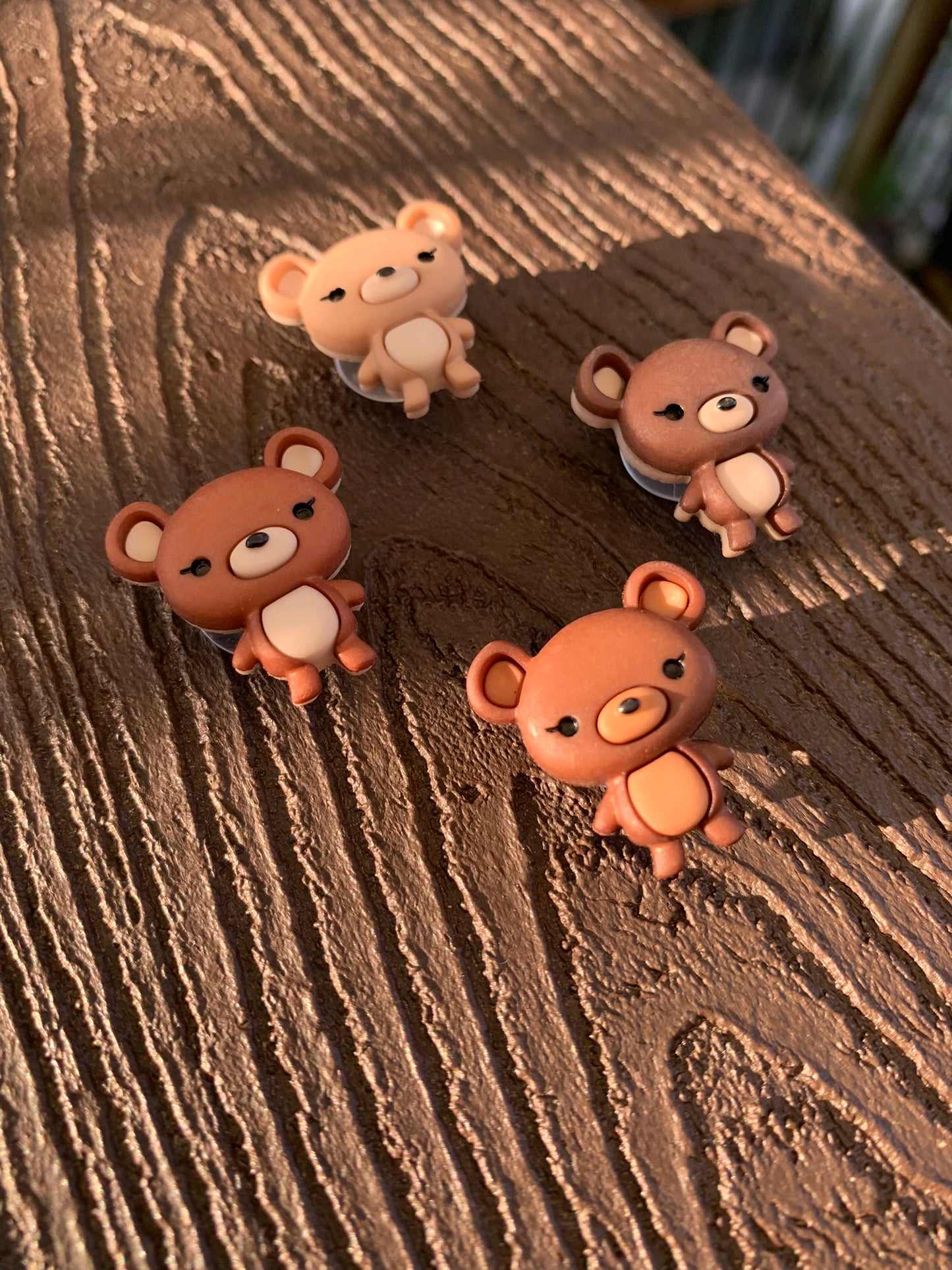 Teddy Bear Shoe Charm
