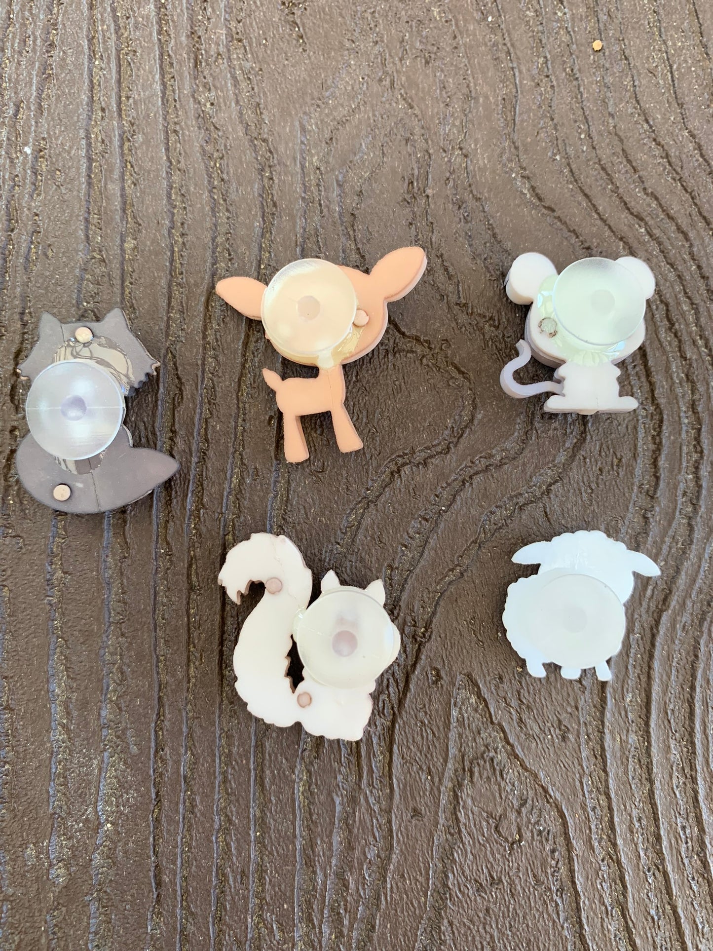 Woodland Animal Shoe Charm