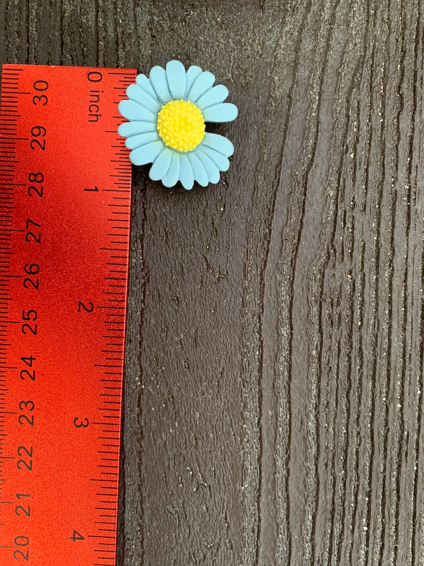 Blue Flower Shoe Charm