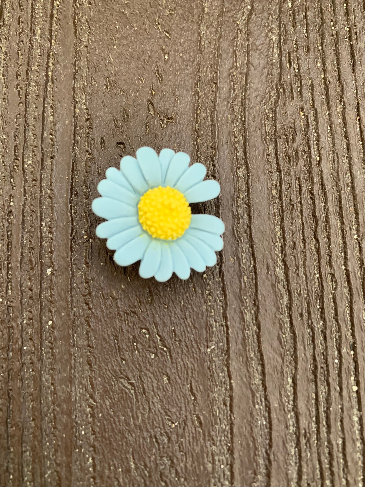 Blue Flower Shoe Charm
