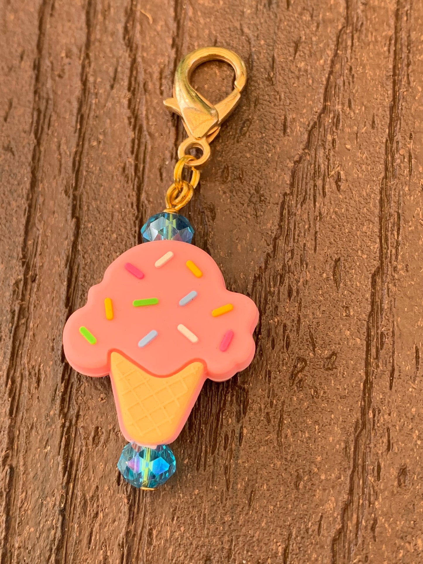 Ice Cream Cone Charm