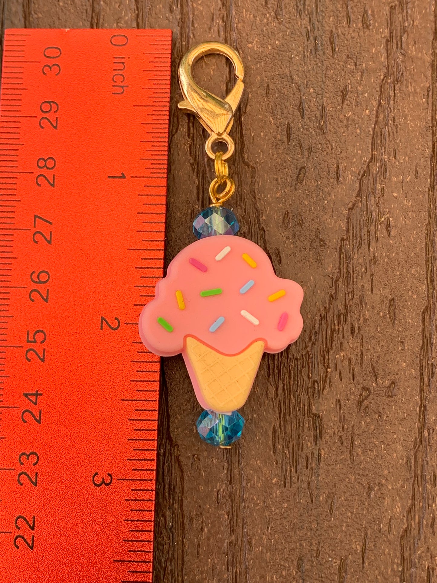 Ice Cream Cone Charm