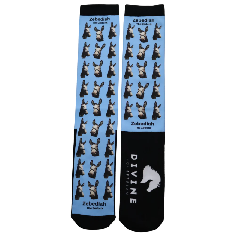 Divine Equestrian Tall Riding Socks