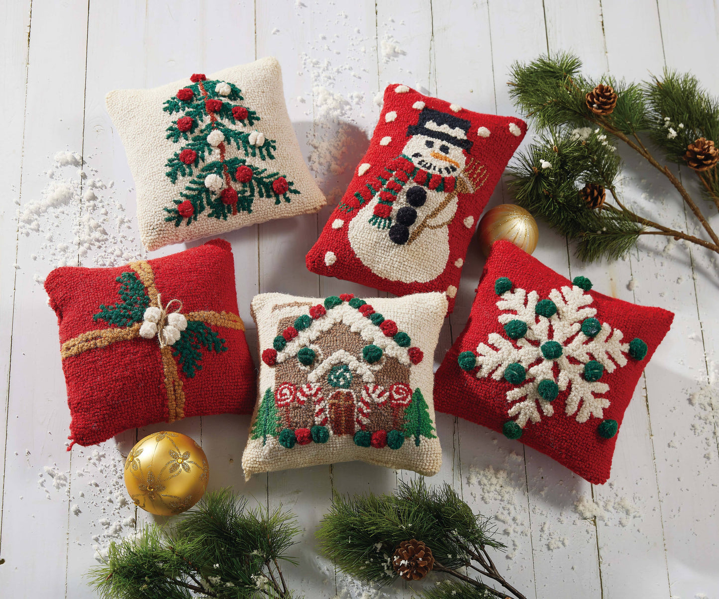 Gingerbread House Pillow