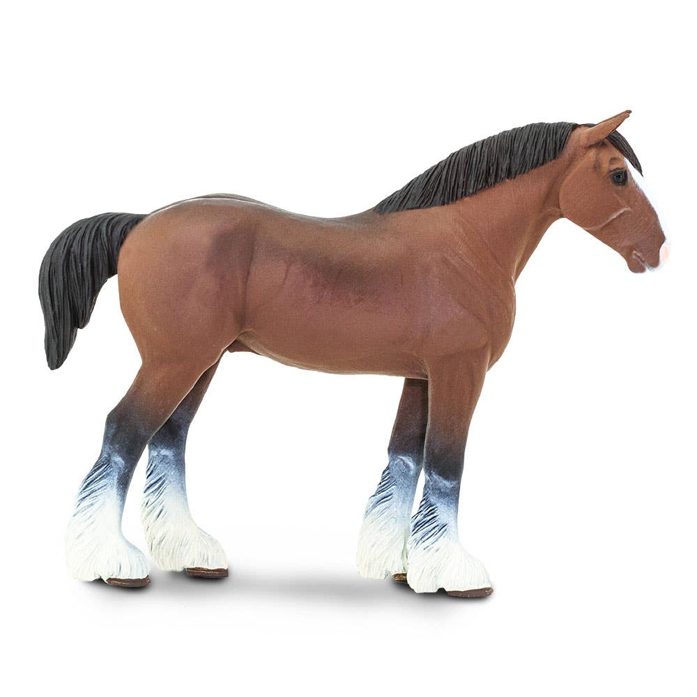Clydesdale Stallion Figurine