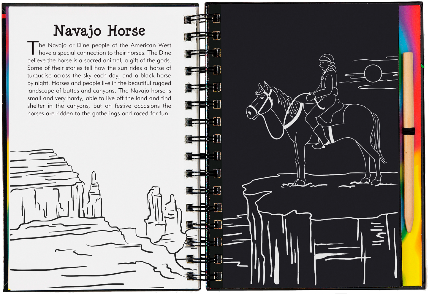 Scratch & Sketch™ Horses