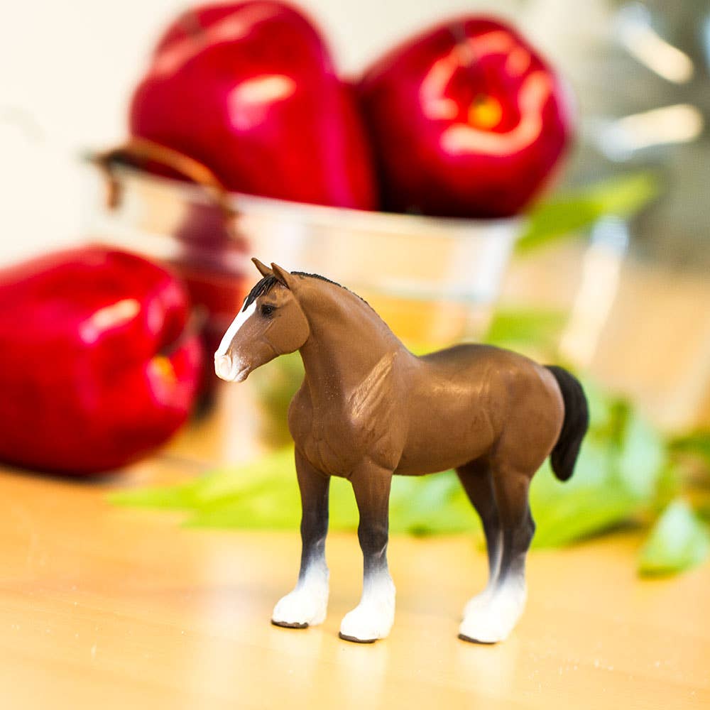 Clydesdale Stallion Figurine