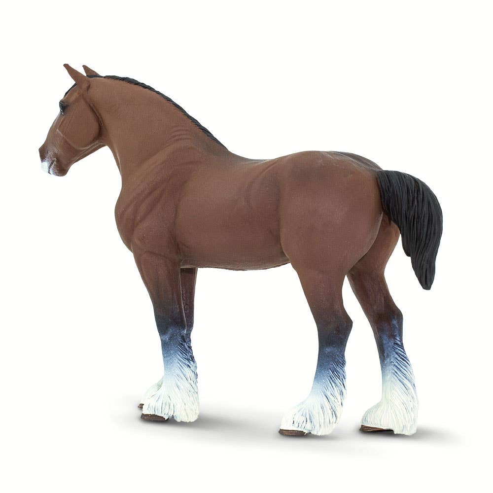 Clydesdale Stallion Figurine