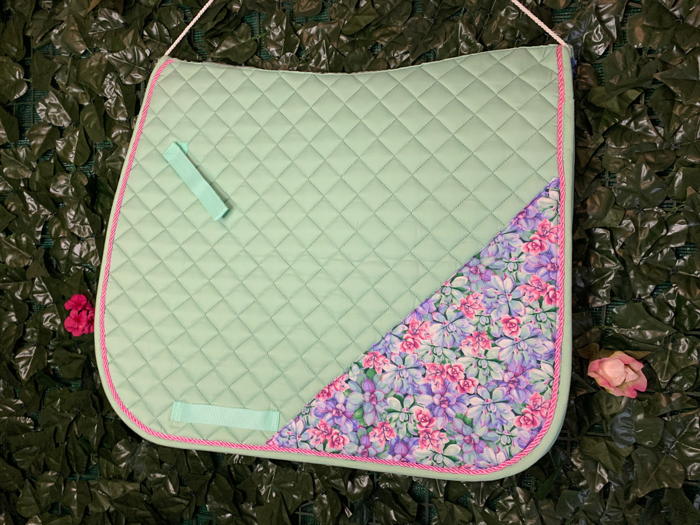 Succulents Dressage Saddle Pad
