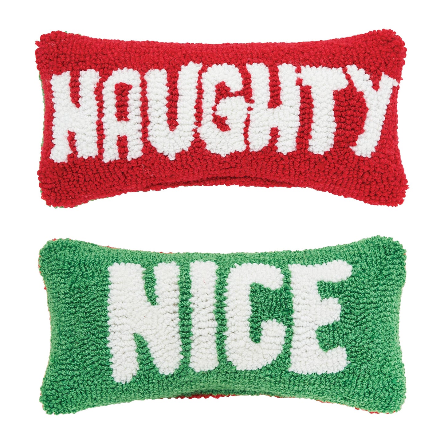 Naughty or Nice - 6" x 12" Pillow