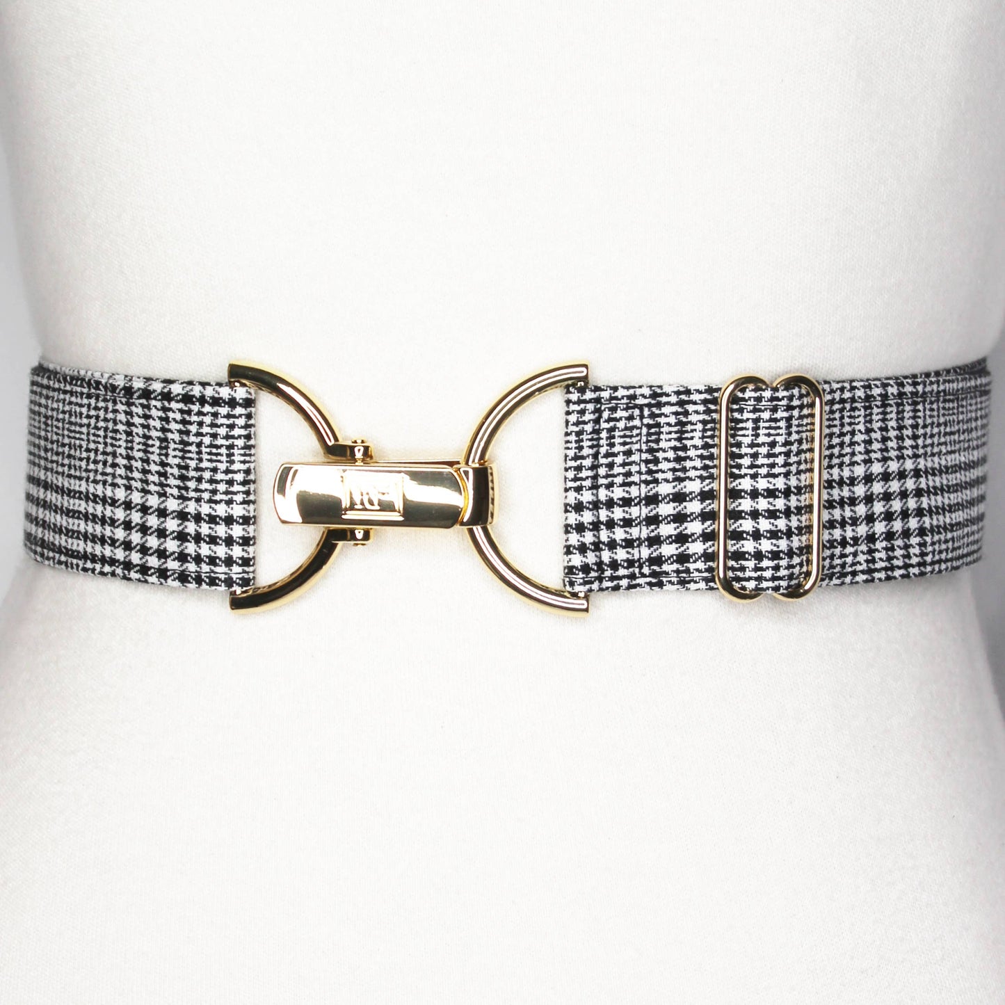 Black & White Adjustable Belt