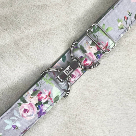 Purple Rose Garden - adjustable belt