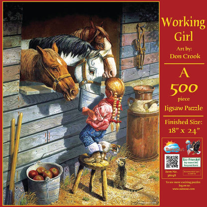 Working Girl Puzzle - 500pcs