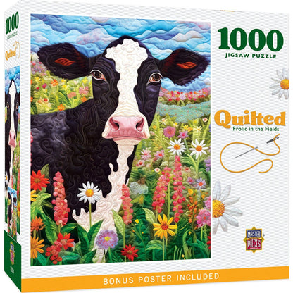 Quilted - Frolic in the Fields 1000 Piece Puzzle