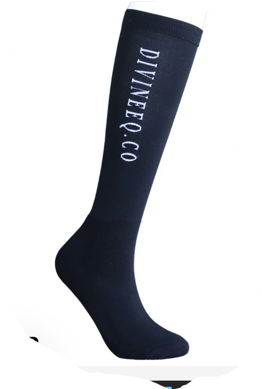 Divine Equestrian Tall Riding Socks