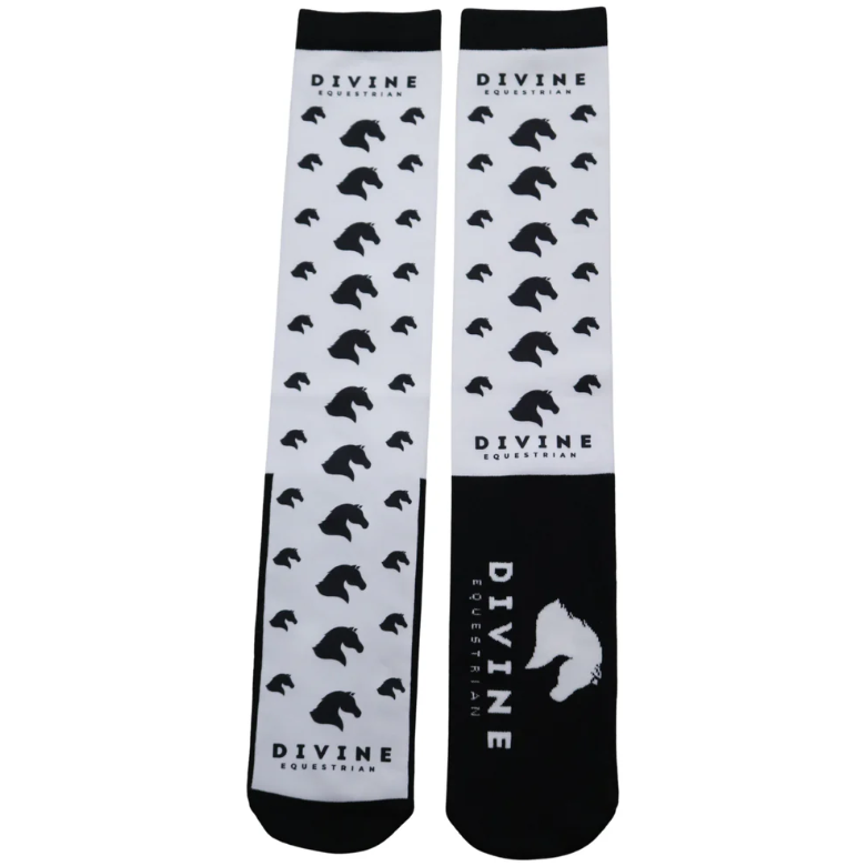 Divine Equestrian Tall Riding Socks