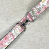 Floral Cheer Fabric Belt - 1.5"