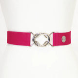 Fuchsia Elastic Belt - 1.5"