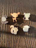 Woodland Animal Shoe Charm