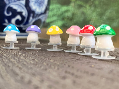 Mushroom Shoe Charm