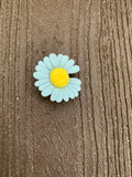 Blue Flower Shoe Charm
