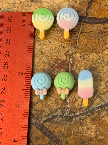 Lollipop Shoe Charm
