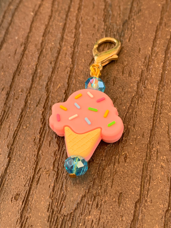 Ice Cream Cone Charm