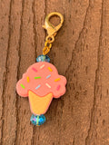 Ice Cream Cone Charm