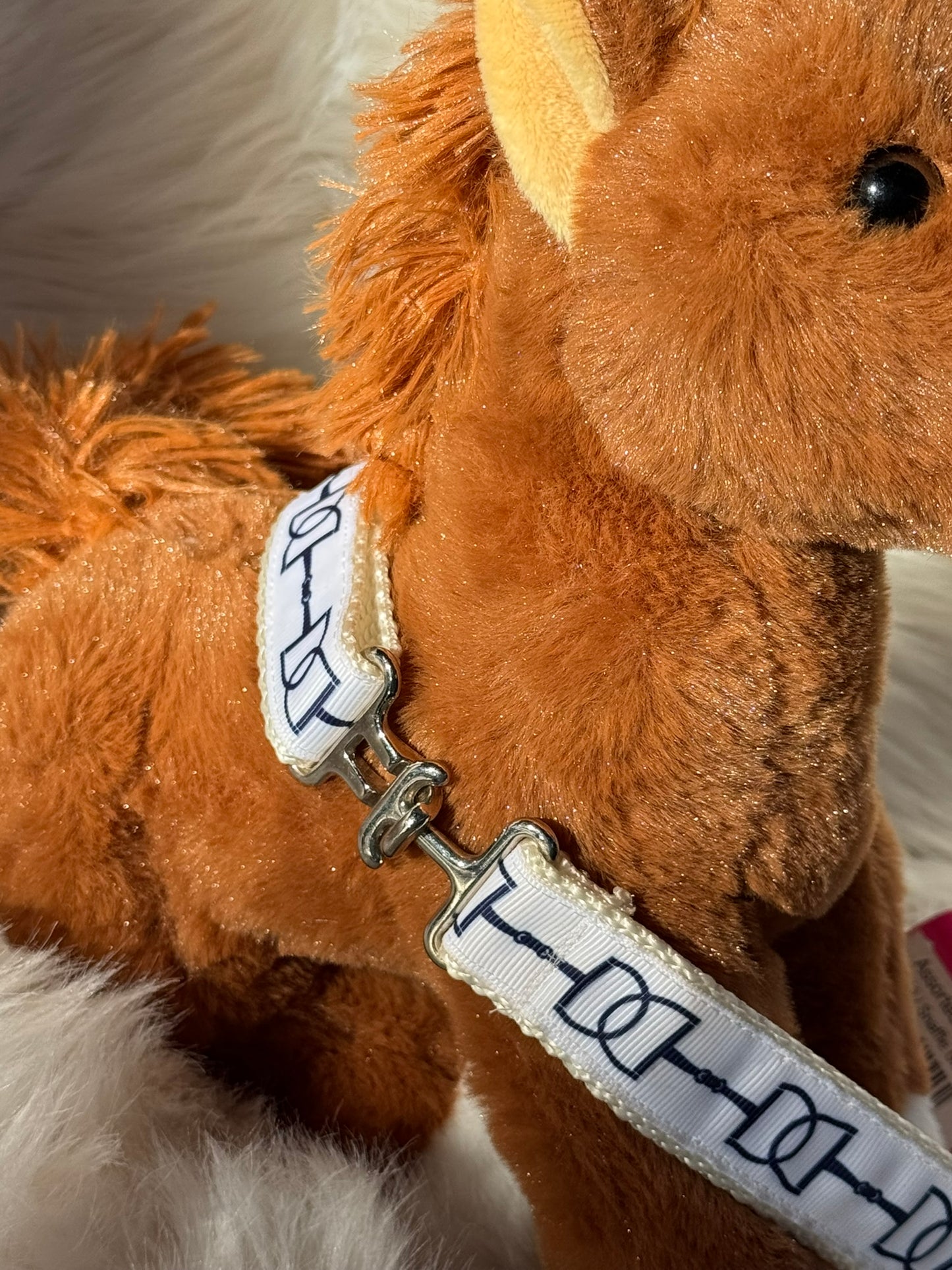 Youth Navy Snaffle Bits Adjustable Belt