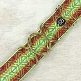 Lime Ladder Elastic Belt - 2"
