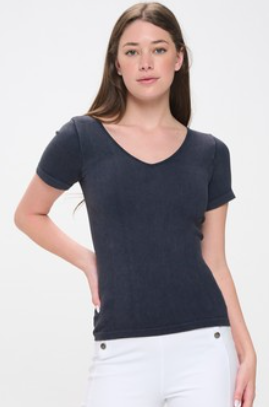 Ribbed Stonewash Reversible Tank - One Size (S,M,L)