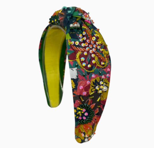 Tropical Beaded Headband