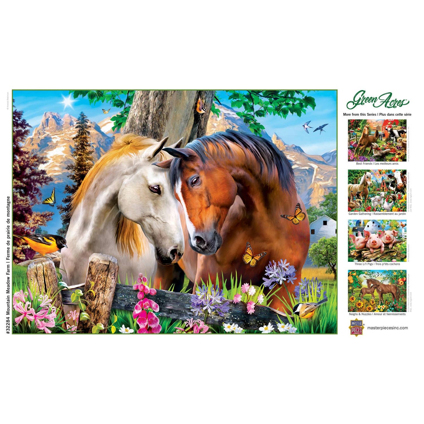 Green Acres - Mountain Meadow Farm 300 Piece EZ Grip Puzzle