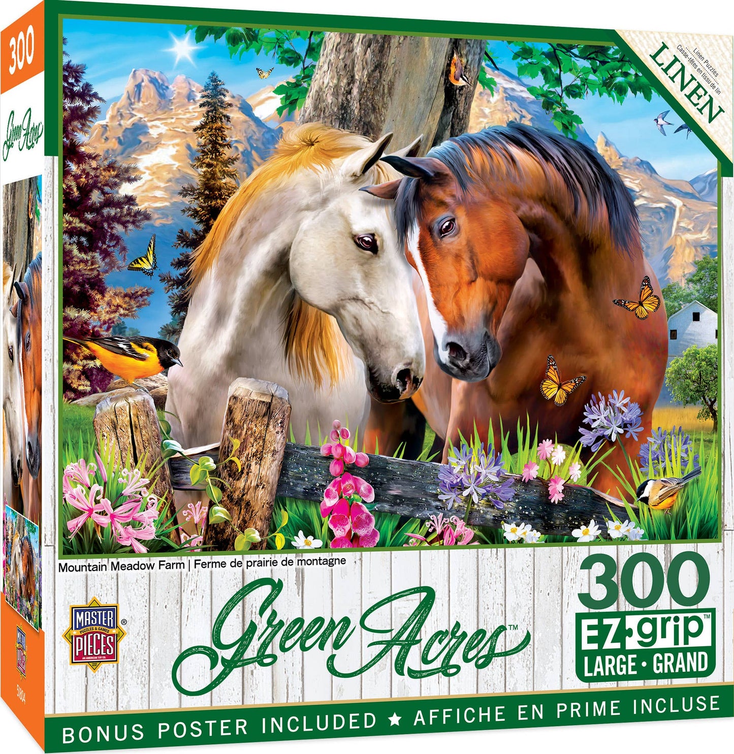 Green Acres - Mountain Meadow Farm 300 Piece EZ Grip Puzzle