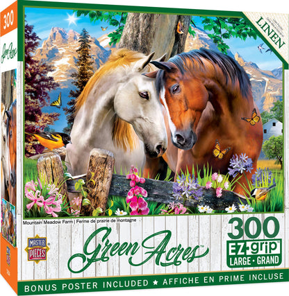 Green Acres - Mountain Meadow Farm 300 Piece EZ Grip Puzzle