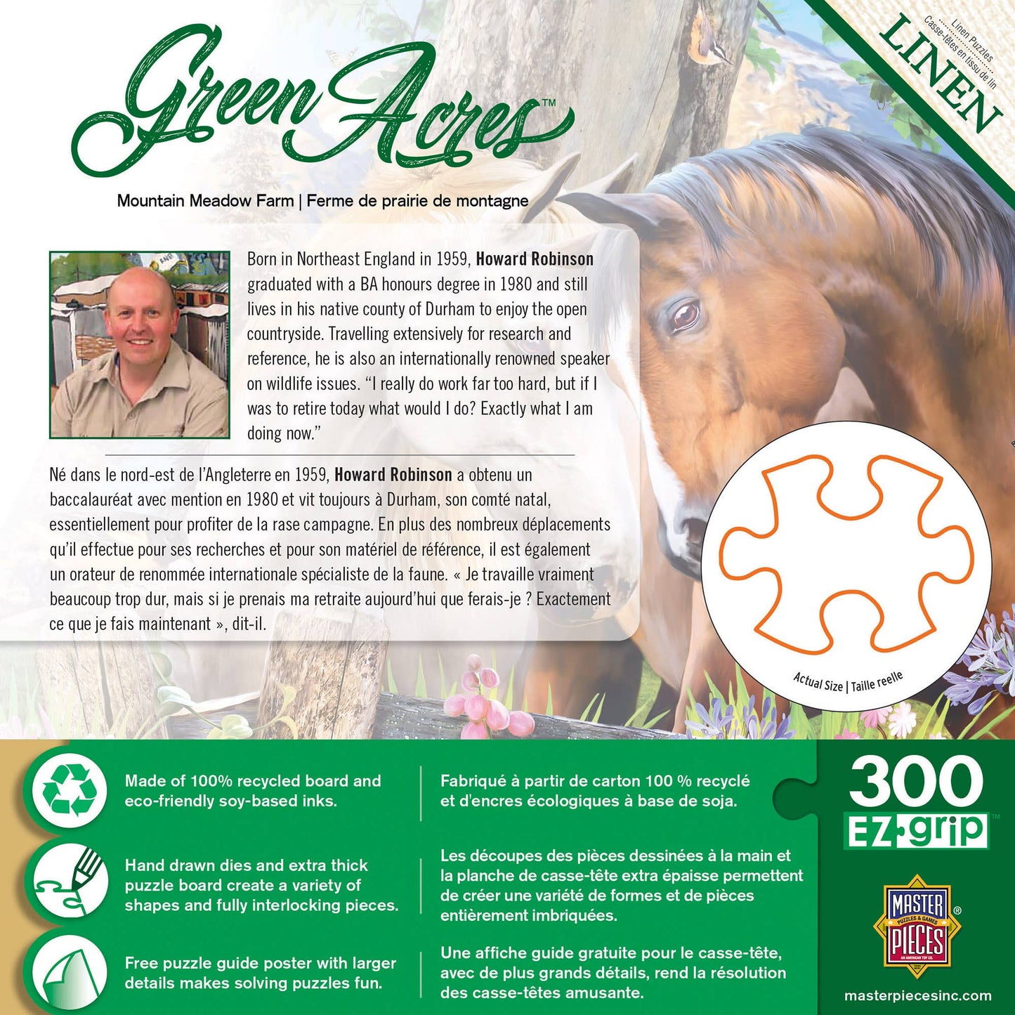 Green Acres - Mountain Meadow Farm 300 Piece EZ Grip Puzzle