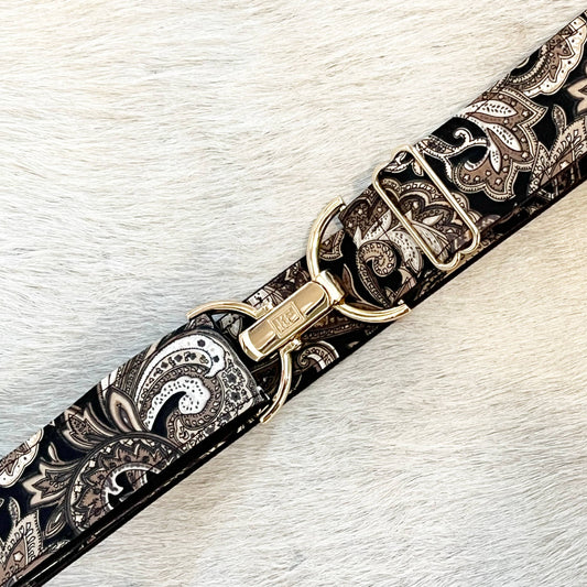 Paisley - Brown - adjustable belt