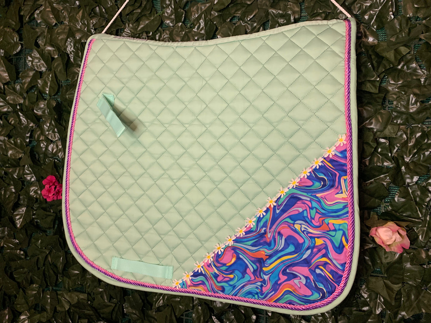 Groovy Daisy Dressage Saddle Pad