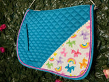 Unicorn Balloon Party AP Saddle Pad