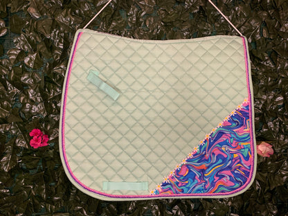 Groovy Daisy Dressage Saddle Pad