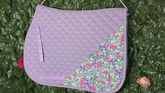 Chic Succulent AP Saddle Pad