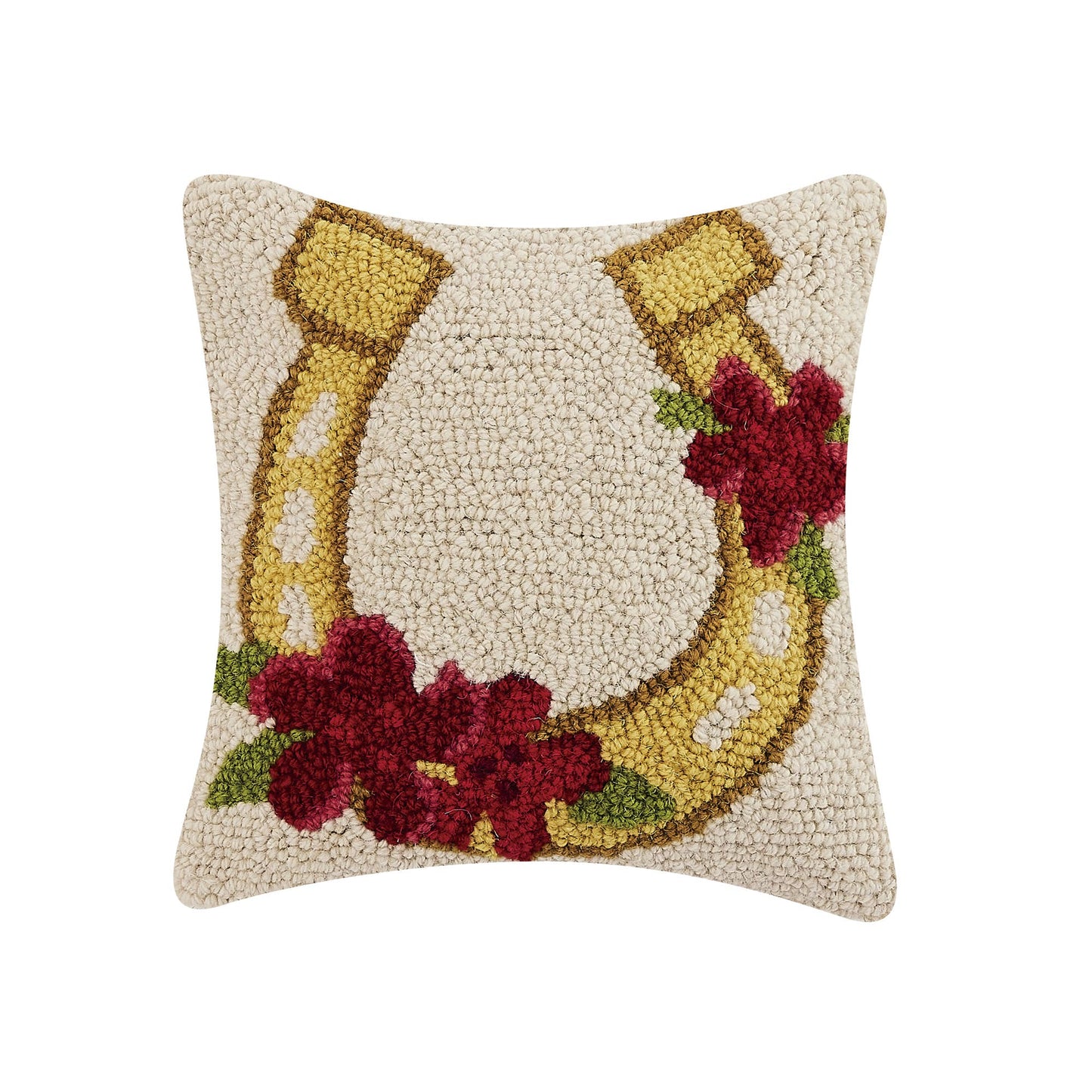 Golden Horseshoe Pillow