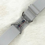 Light Gray Elastic Belt - 1.5"